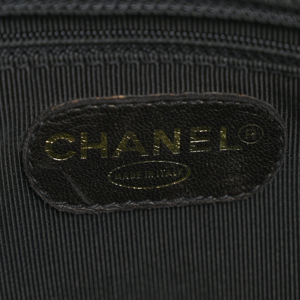 Chanel Caviar Shoulder Bag Black