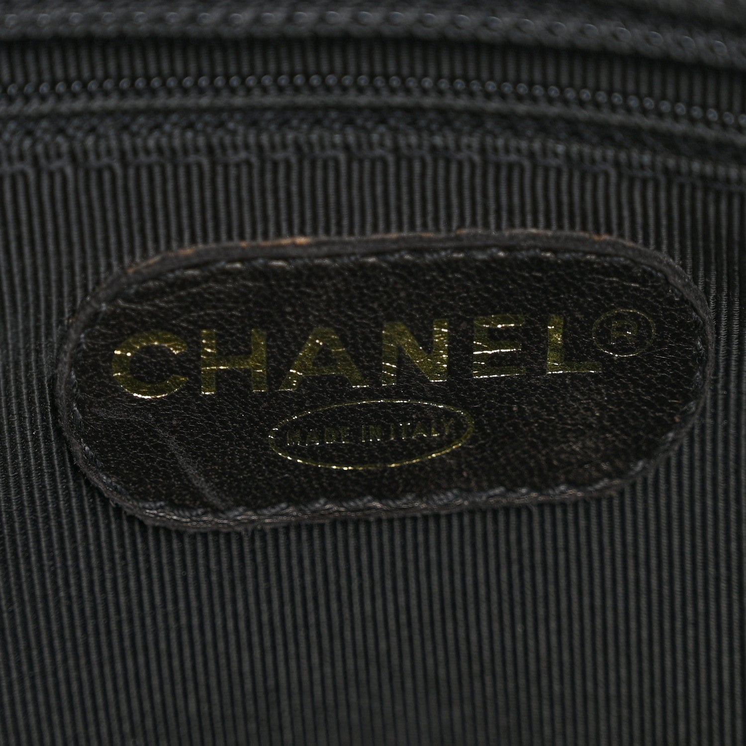 Chanel Caviar Shoulder Bag Black
