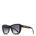Acetate Polarized Butterfly Sunglasses 71548 Black
