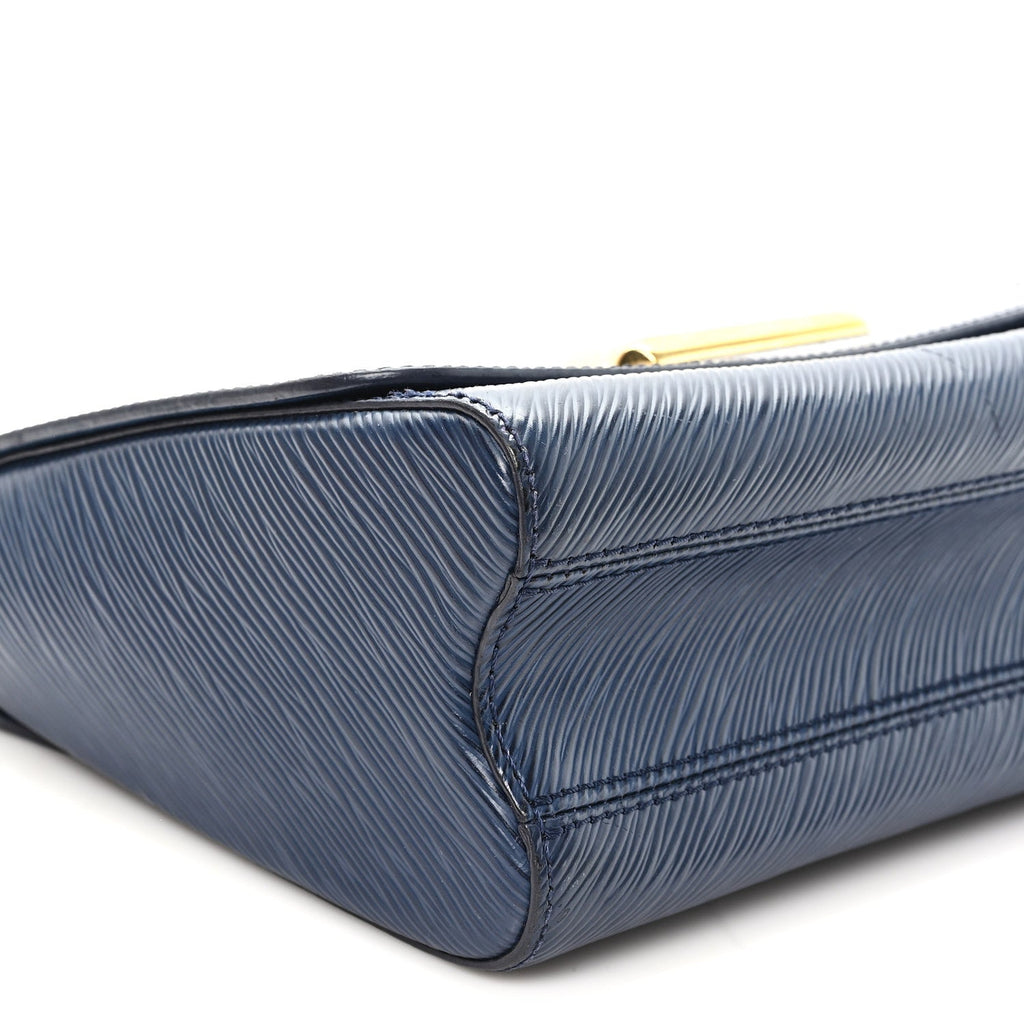 Louis Vuitton Epi Twist Shoulder Bag MM Indigo
