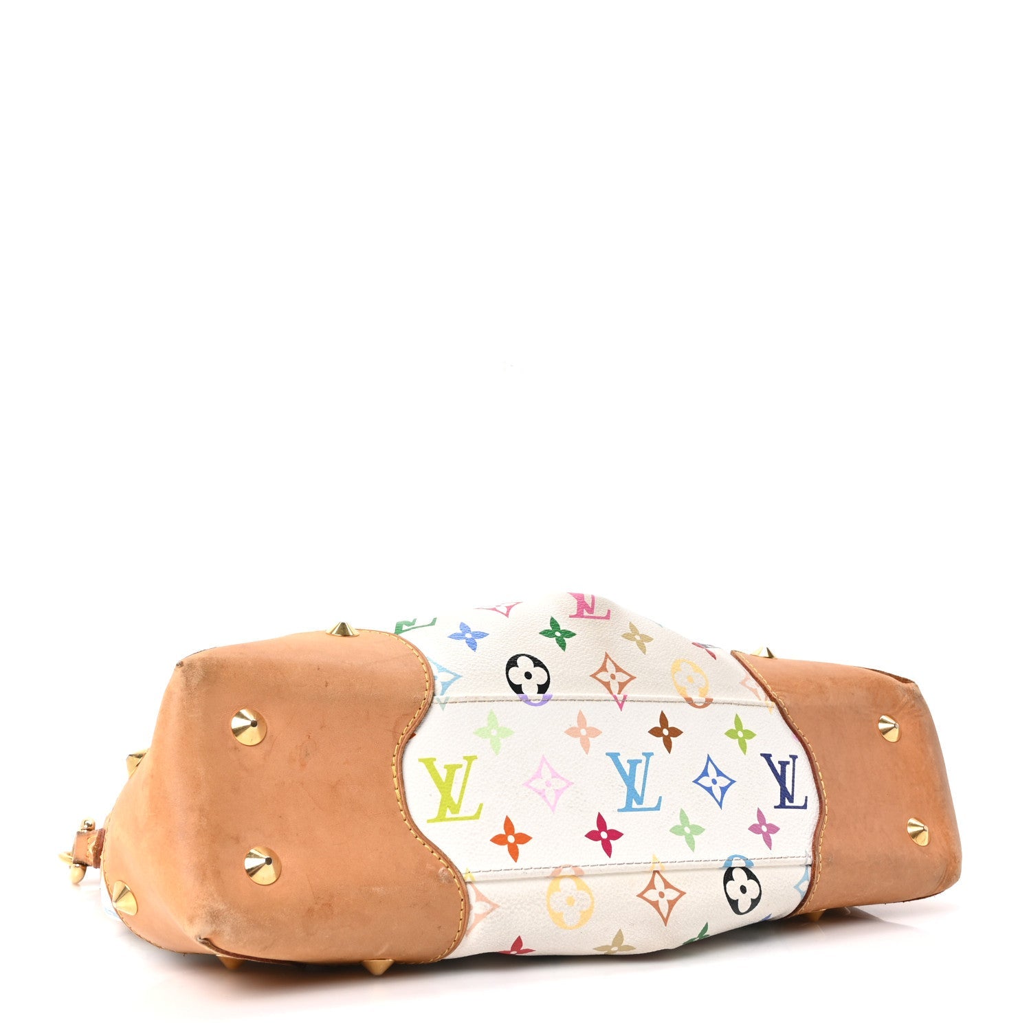 Louis Vuitton Monogram Multicolor Judy MM White