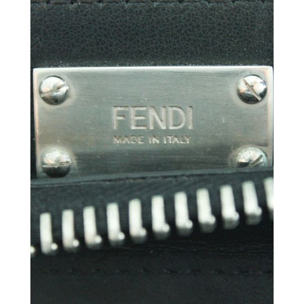 FENDI Black Peekaboo Iconic Fit Bag
