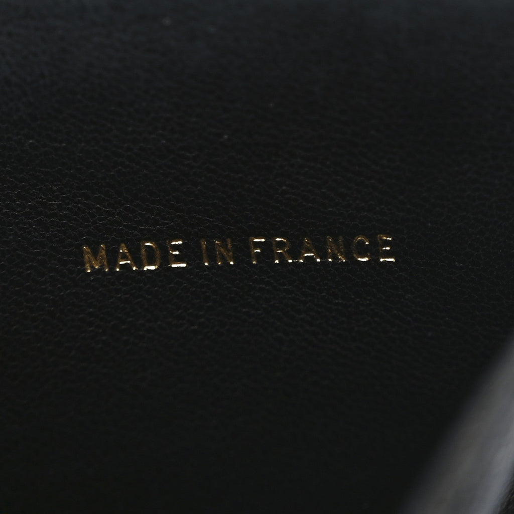 Caviar Timeless CC Compact French Wallet Black