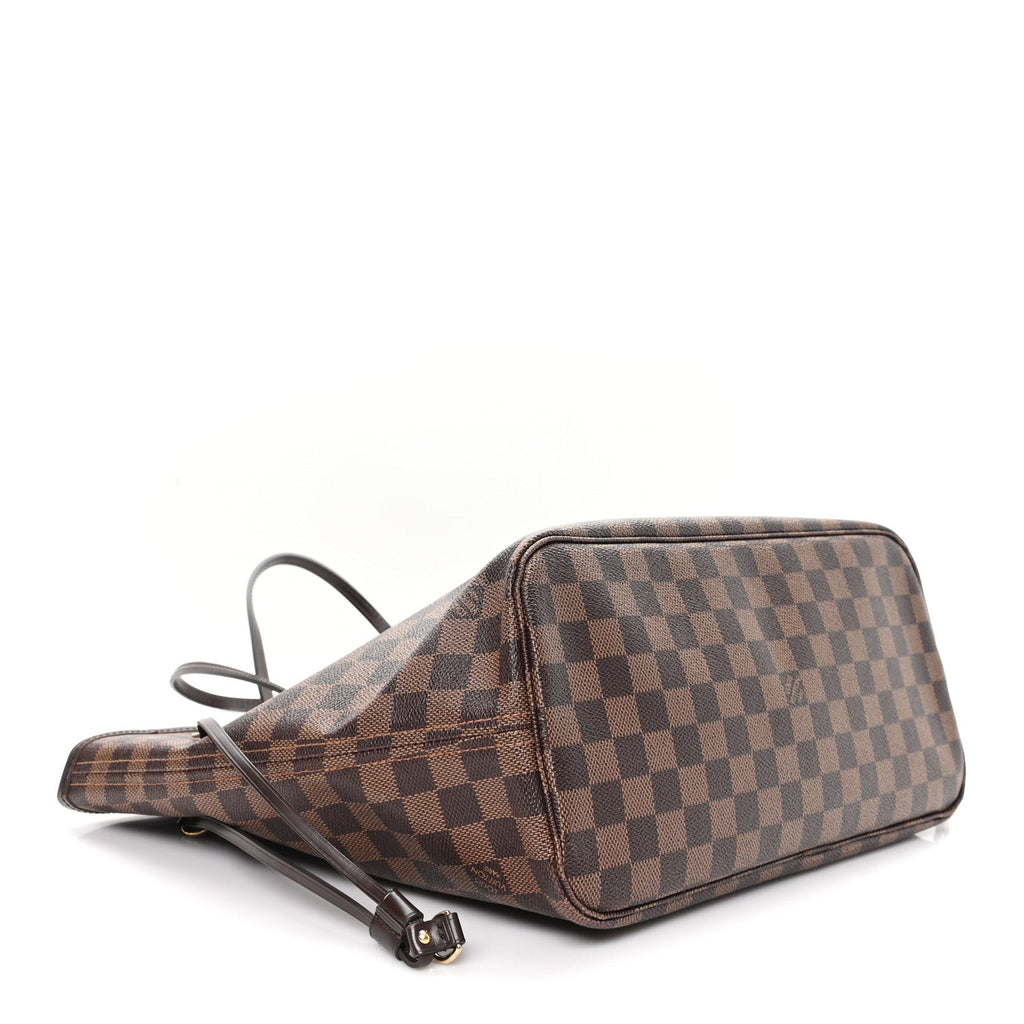 Louis Vuitton Damier Ebene Neo Neverfull MM Rose Ballerine
