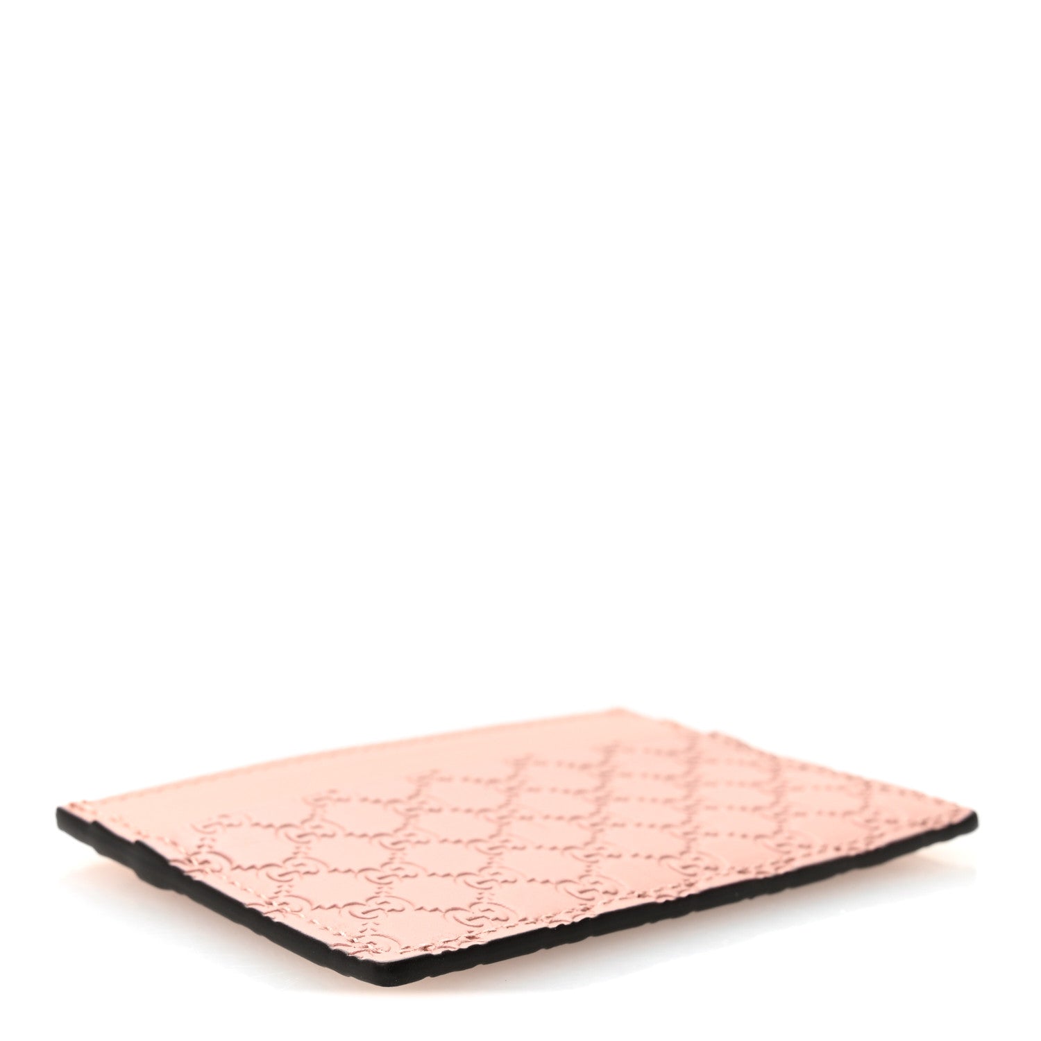 Gucci Microguccissima Card Holder Soft Pink