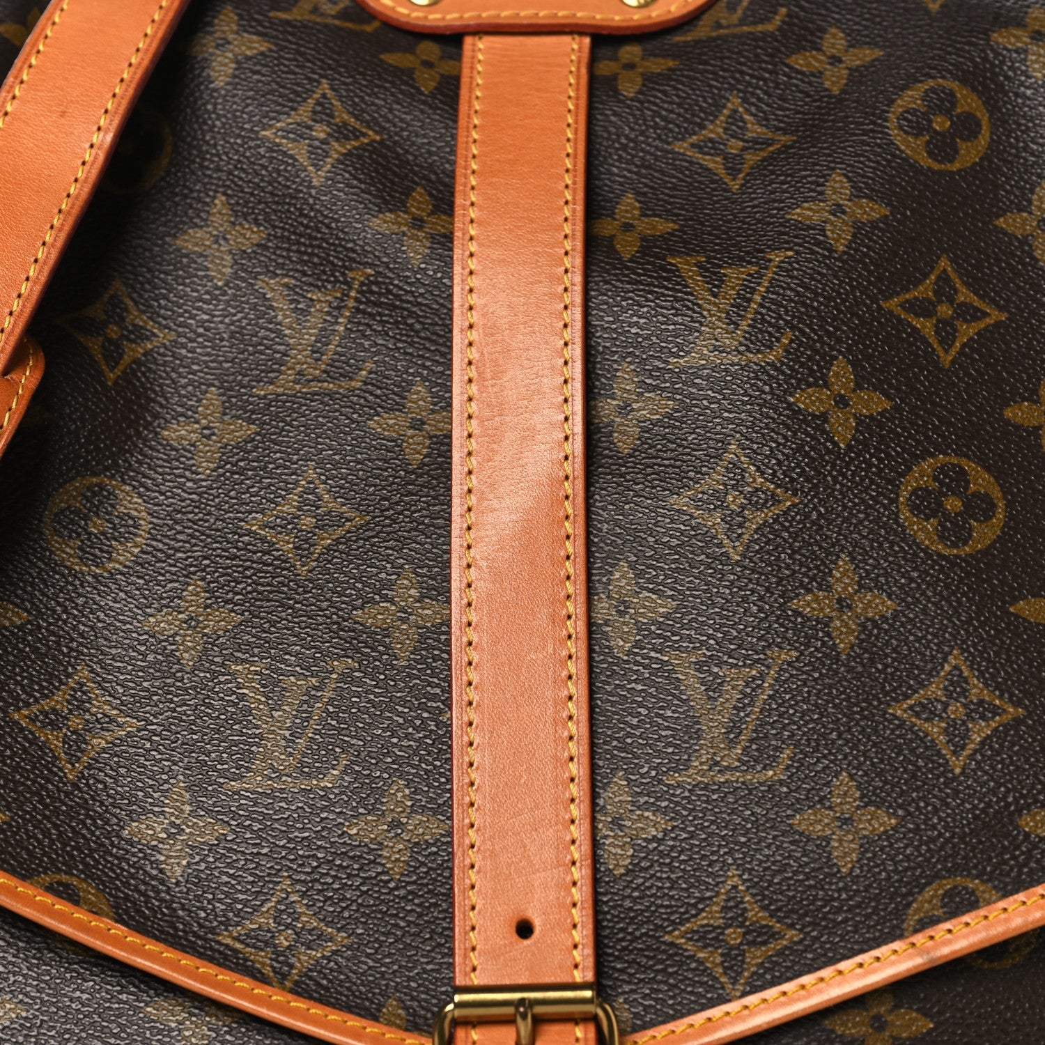 Louis Vuitton Monogram Saumur 35