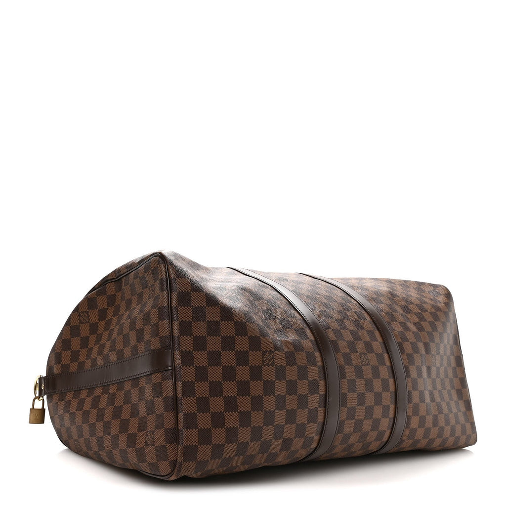 Louis Vuitton Damier Ebene Keepall Bandouliere 55