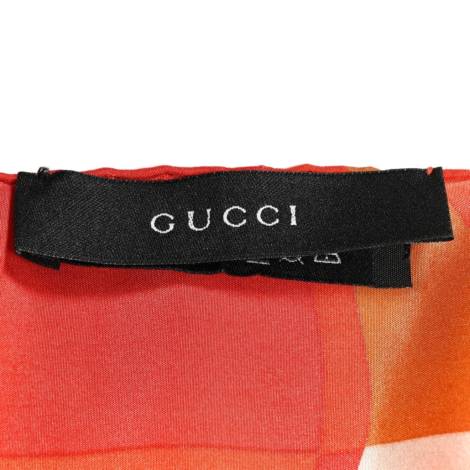 Gucci Silk Twill Floral Square Scarf Multicolor