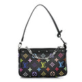 Louis Vuitton LV X TM Monogram Multicolor Pochette Accessories Black