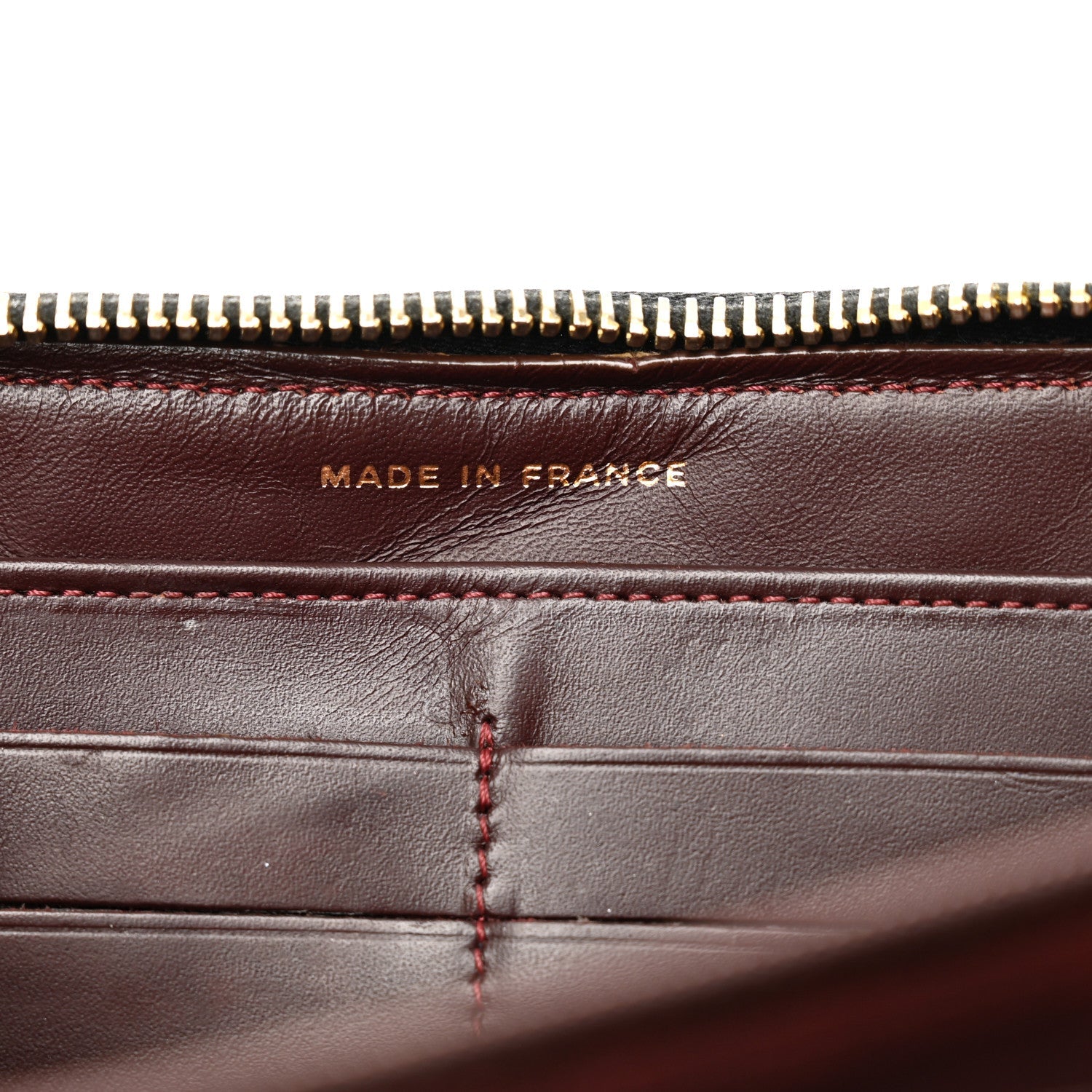 Caviar Quilted Large Gusset Zip Around Wallet Black