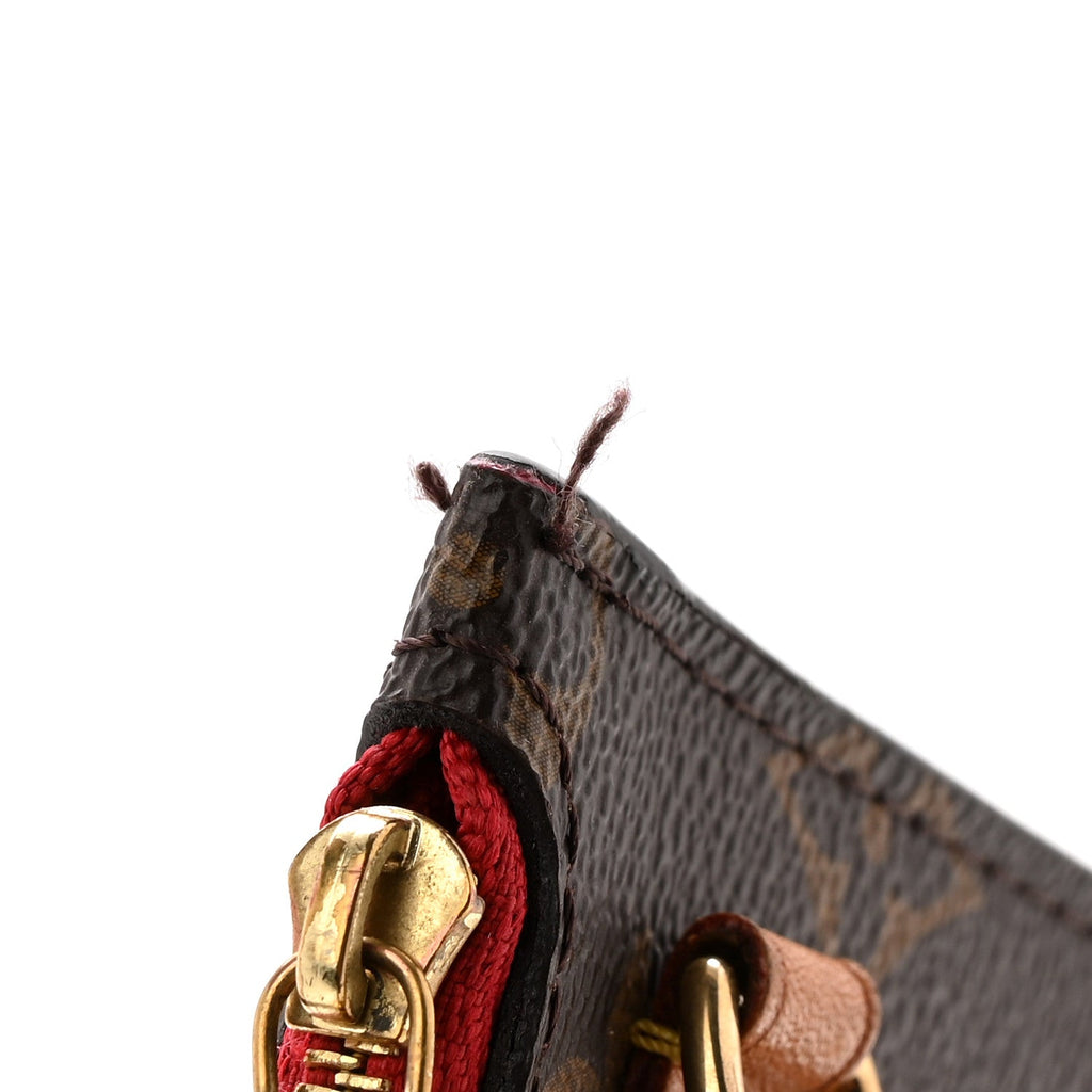 Louis Vuitton Monogram Neverfull MM GM Pochette Cherry