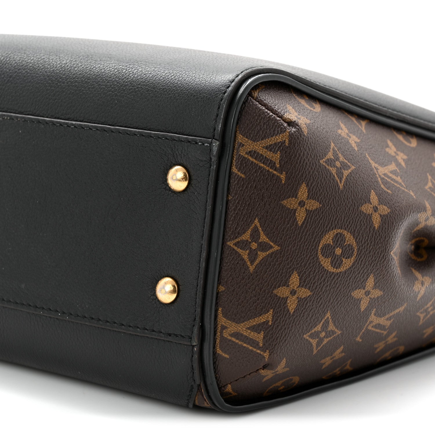Louis Vuitton Calfskin Monogram Kimono Tote  Black