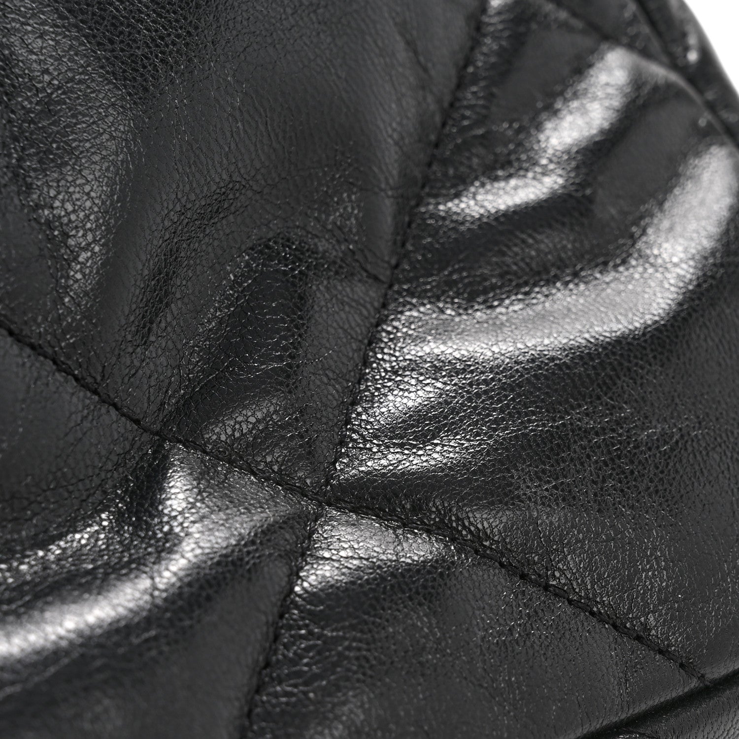 Chanel Goatskin Quilted Medium Chanel 19 Flap Black