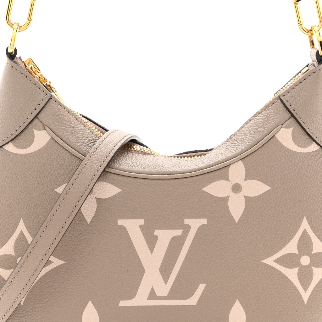 Louis Vuitton Empreinte Monogram Giant Bagatelle NM Tourterelle Creme