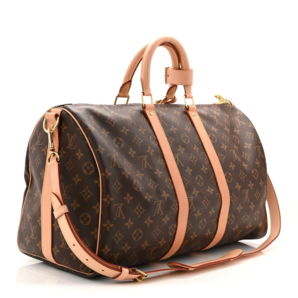 Louis Vuitton Monogram Keepall Bandouliere 45