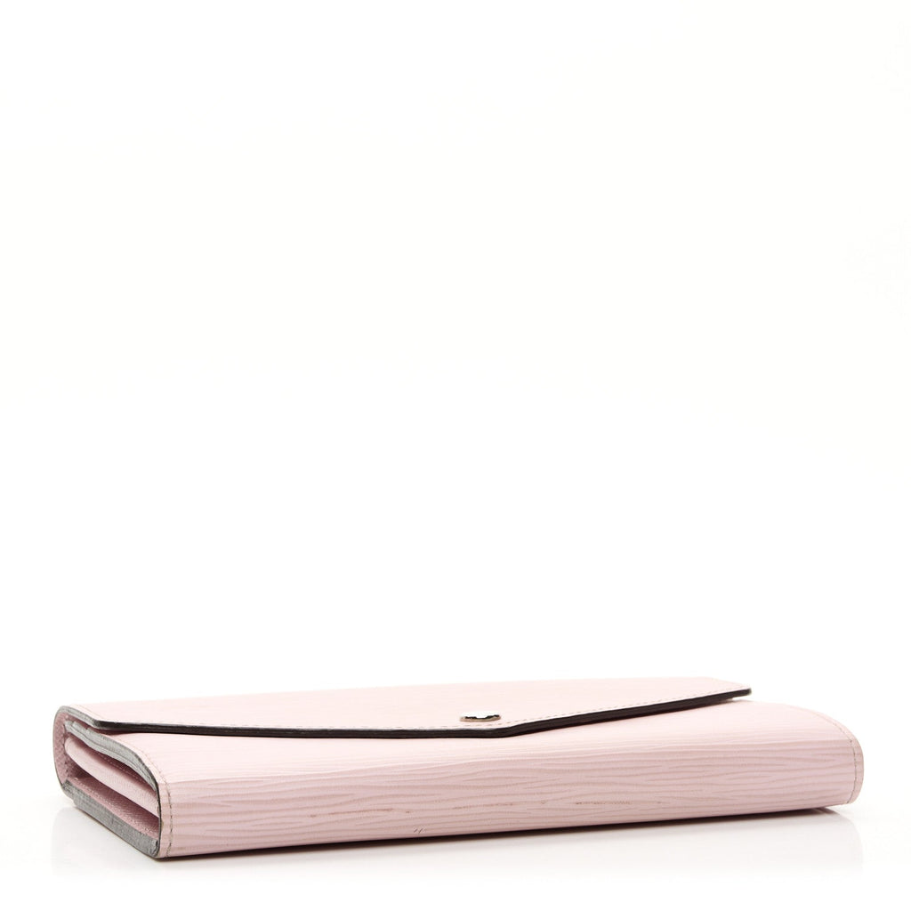 Louis Vuitton Epi Sarah Wallet NM Rose Ballerine