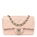 Chanel Caviar Quilted Mini Rectangular Flap Light Pink