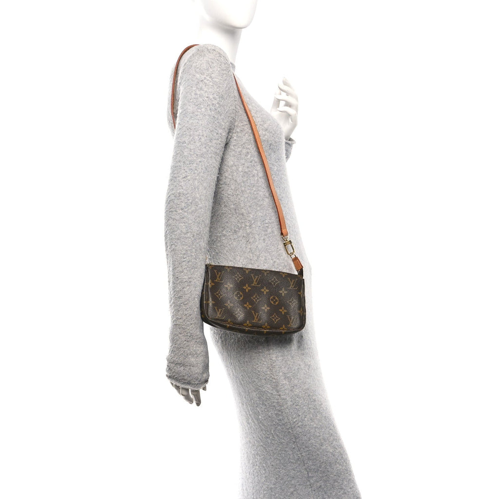 Louis Vuitton Monogram Accessories Pochette Long Strap