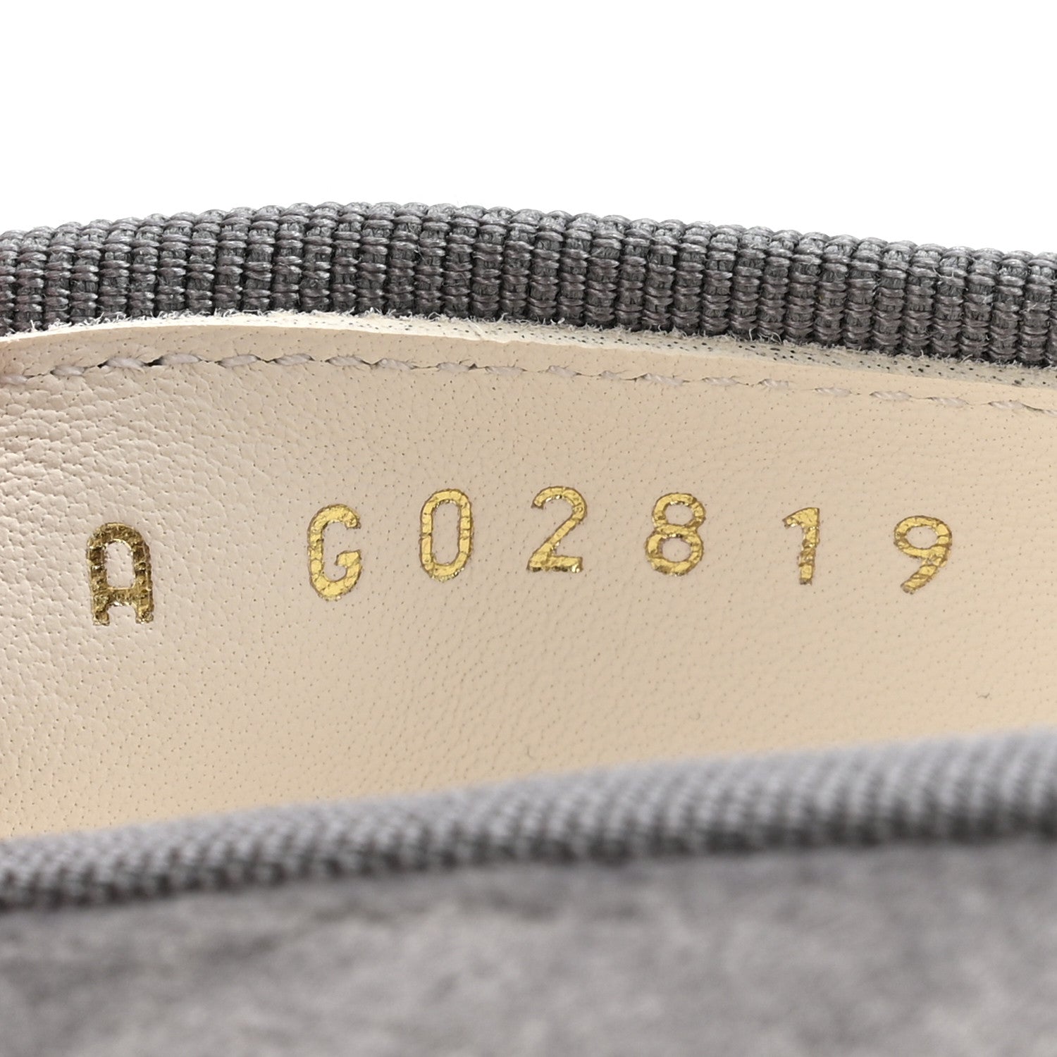 Chanel Velvet Cap Toe Ballerina Flats 36.5 Grey Green