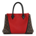 Louis Vuitton Monogram Cuir Orfevre Tote W PM Cherry