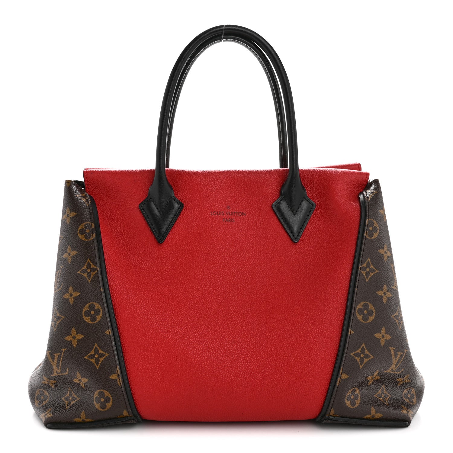 Louis Vuitton Monogram Cuir Orfevre Tote W PM Cherry