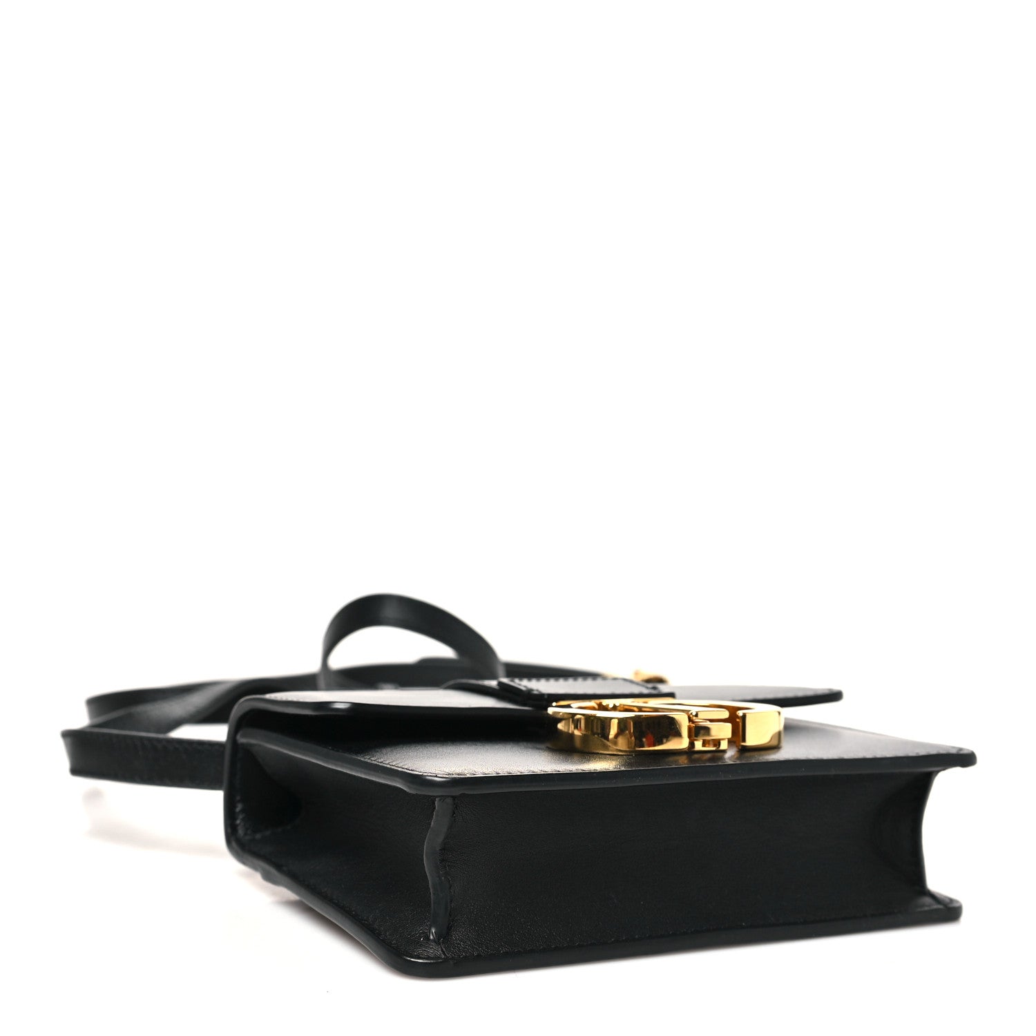 Christian Dior Smooth Calfskin 30 Montaigne Flap Bag Black