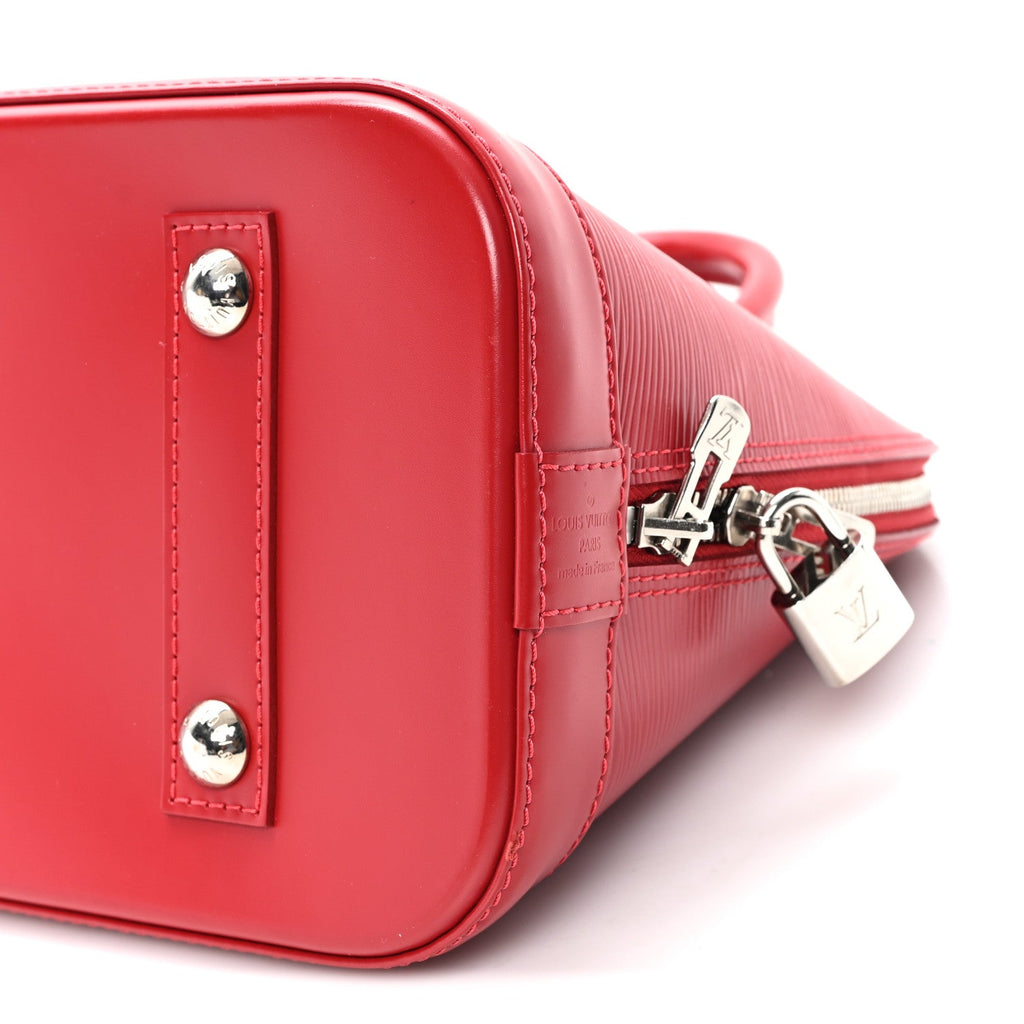 Louis Vuitton Epi Alma PM Carmine