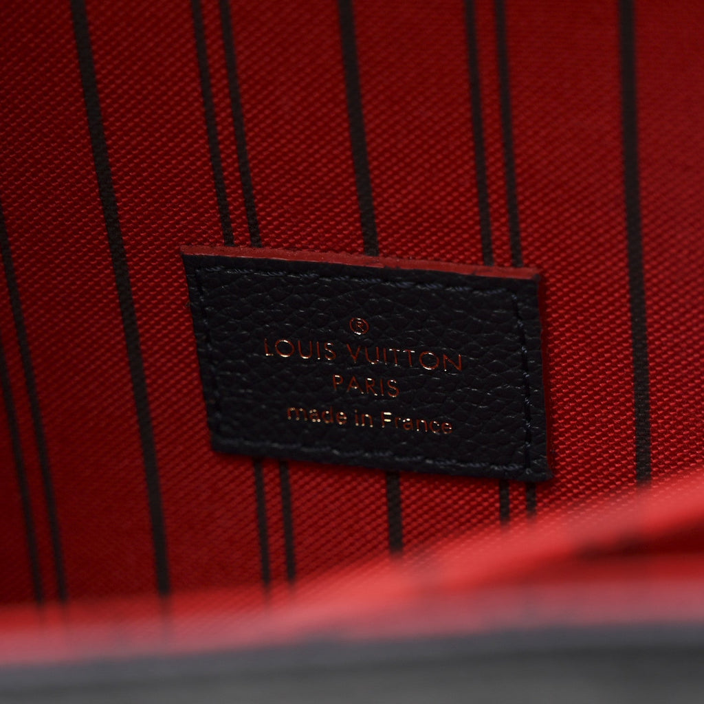 Louis Vuitton Empreinte Pochette Metis Marine Rouge