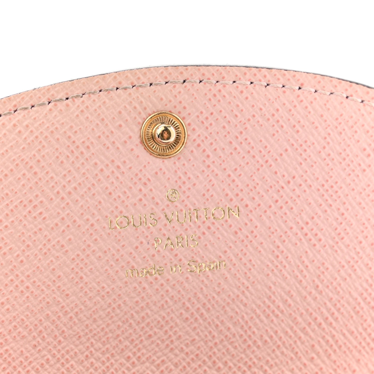 Louis Vuitton Monogram Rosalie Coin Purse Rose Ballerine