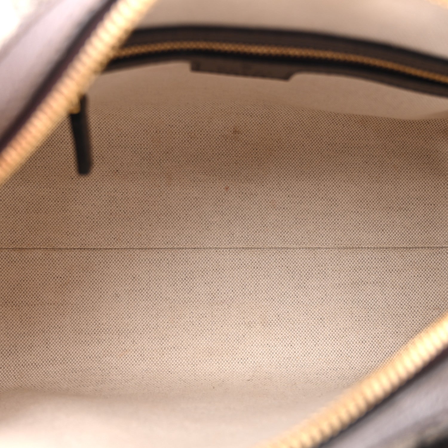 Gucci GG Supreme Monogram Web Small Ophidia Top Handle Bag Beige Ebony
