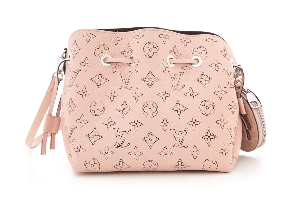 Louis Vuitton Pink Monogram Mahina Bella Bucket Handbag