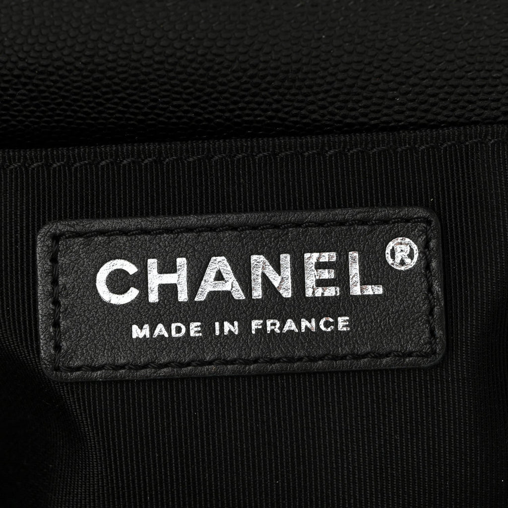 Chanel Caviar Quilted Small Boy Flap Black