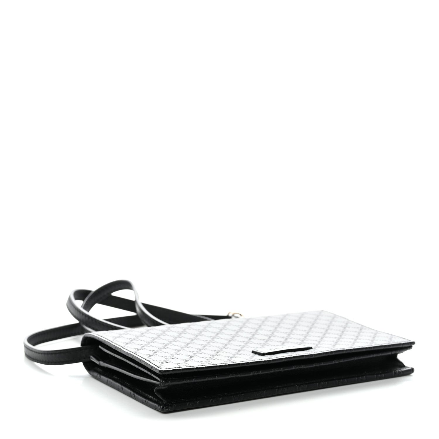 Gucci Soft Microguccissima Crossbody Wallet Black