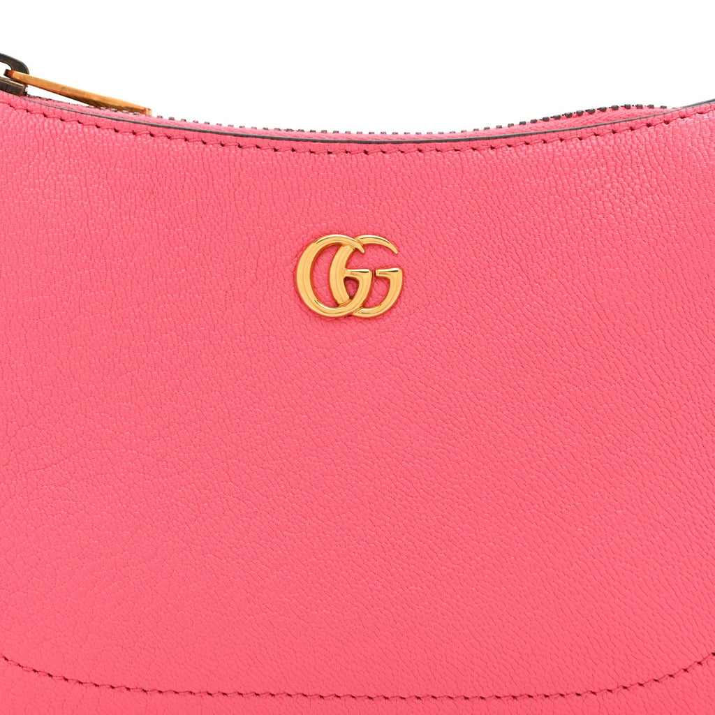 Gucci Goatskin Mini Aphrodite Shoulder Bag Rhodamine Pink