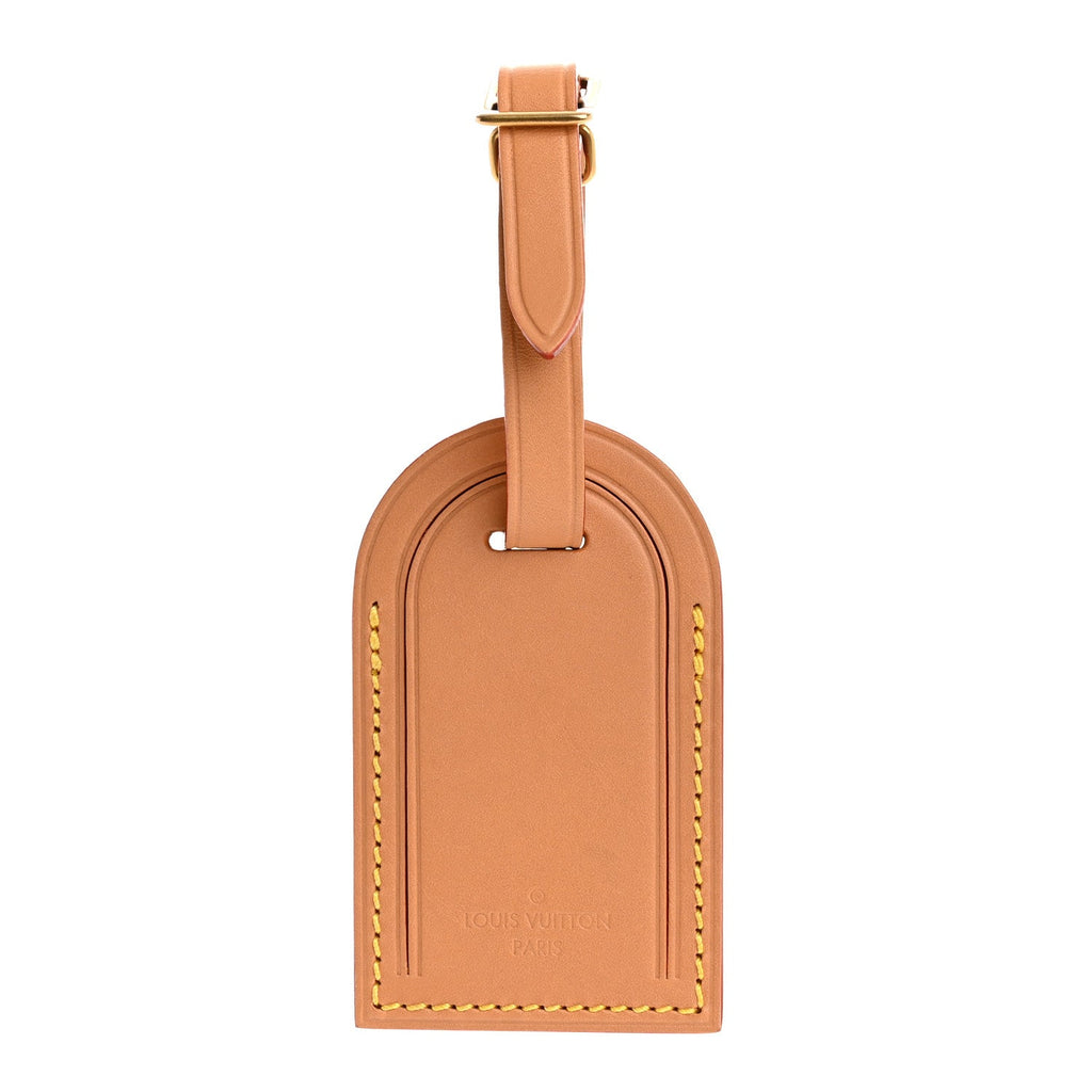 Louis Vuitton Vachetta Luggage Tag