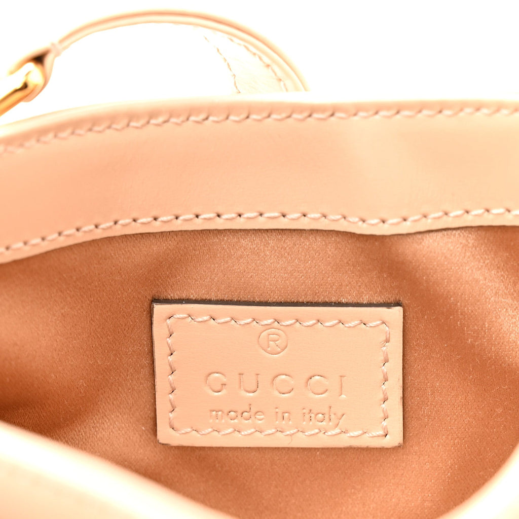 Gucci Boarded Dyana Lux Calfskin Nano Jackie 1961 Hobo Beige