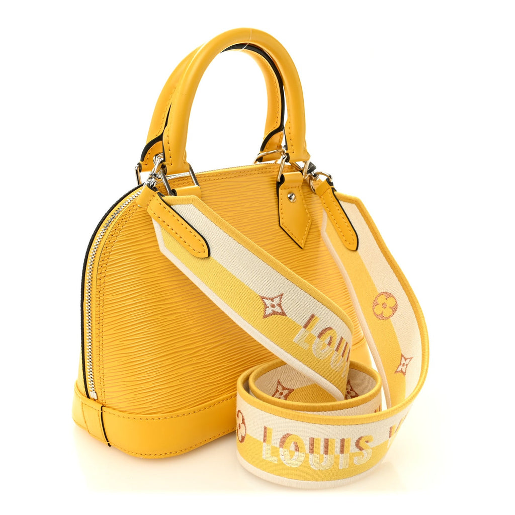Louis Vuitton Epi Jacquard Alma BB Sunflower