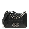 Chanel Caviar Quilted Small Boy Flap Black