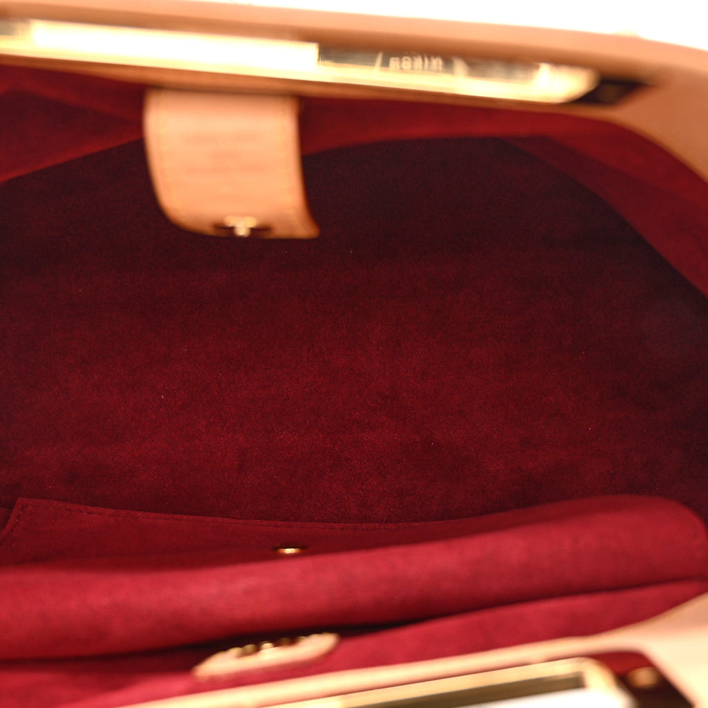 Louis Vuitton Monogram Multicolor Judy MM White