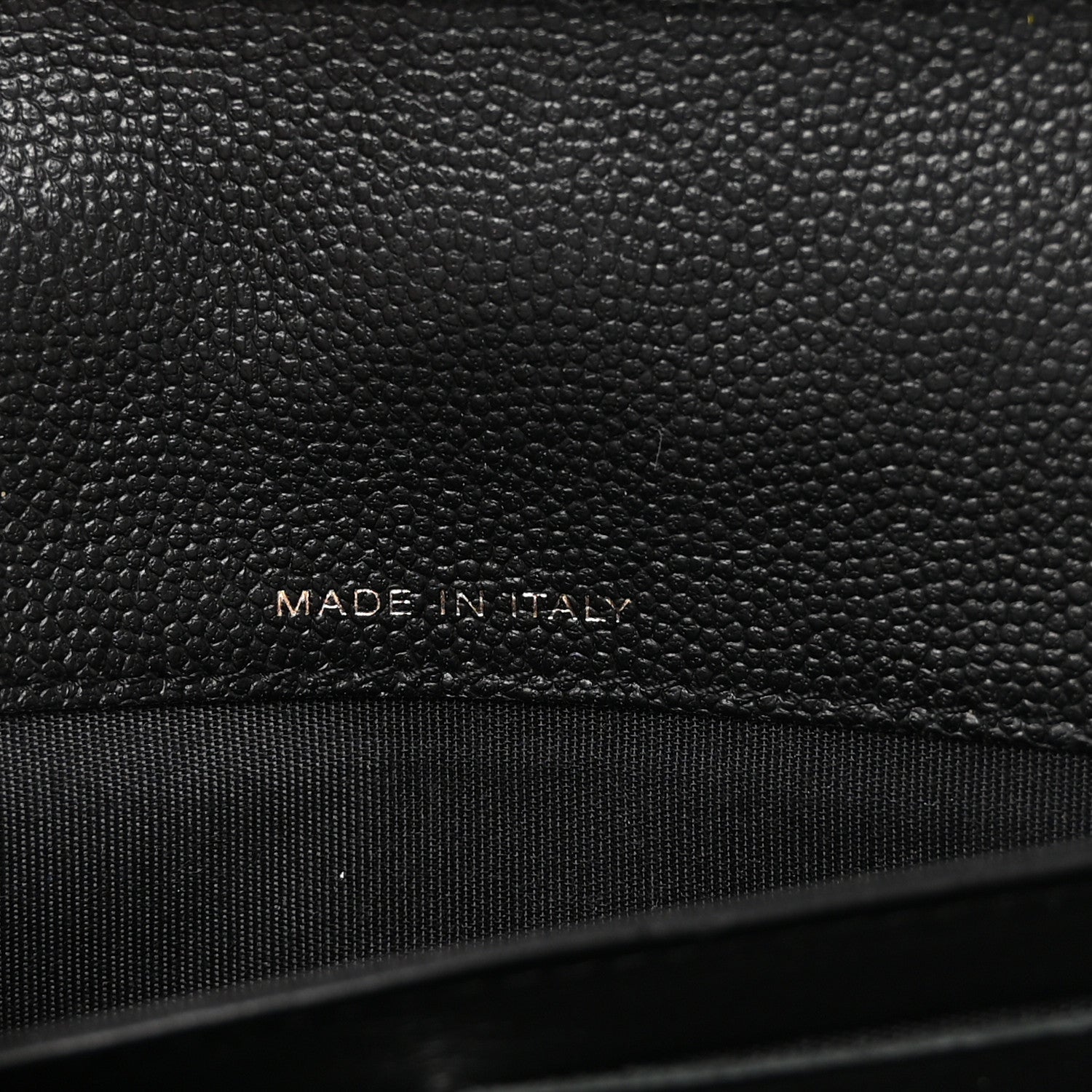 Caviar Quilted Long Boy Flap Wallet Black