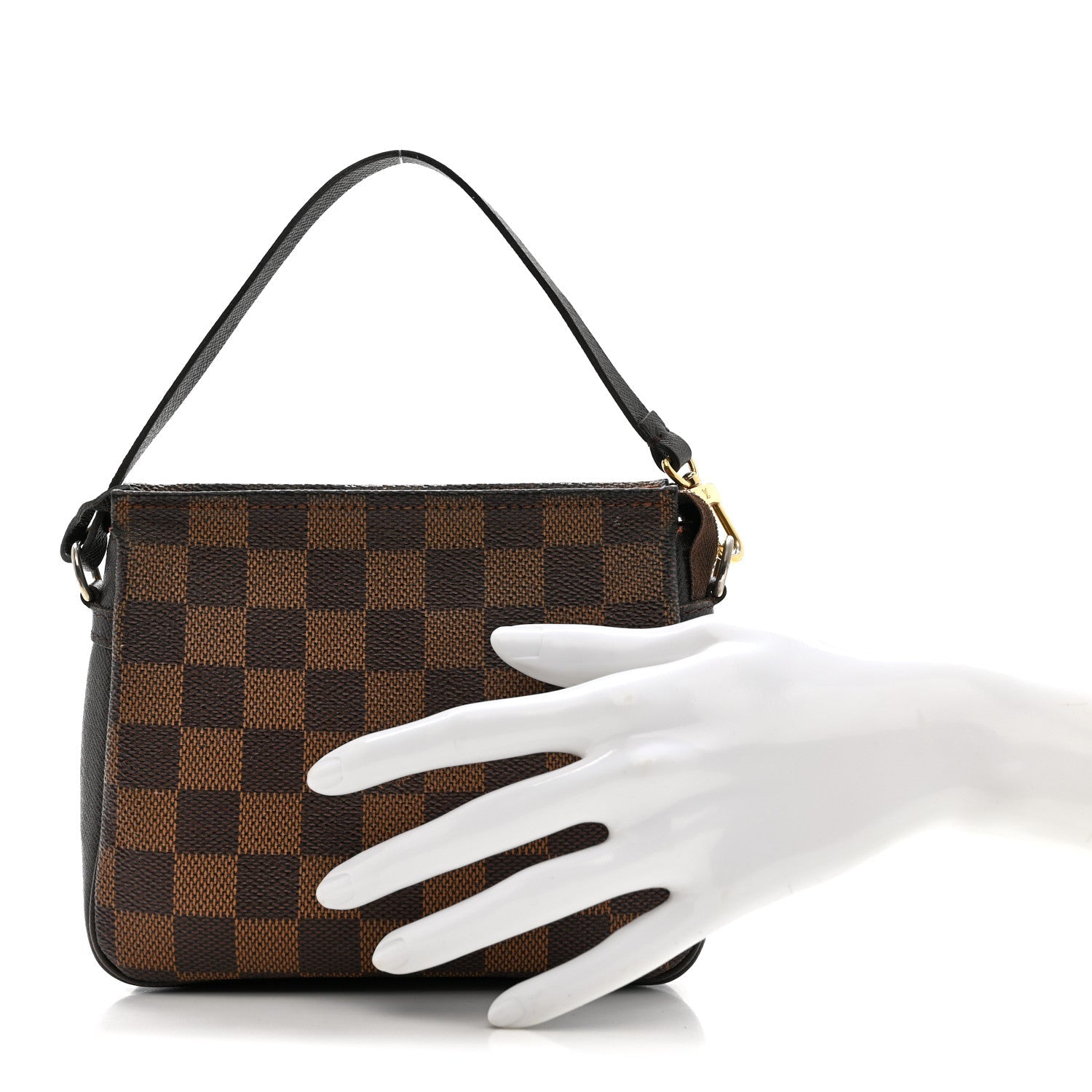 Louis Vuitton Damier Ebene Trousse Make Up Bag Pochette