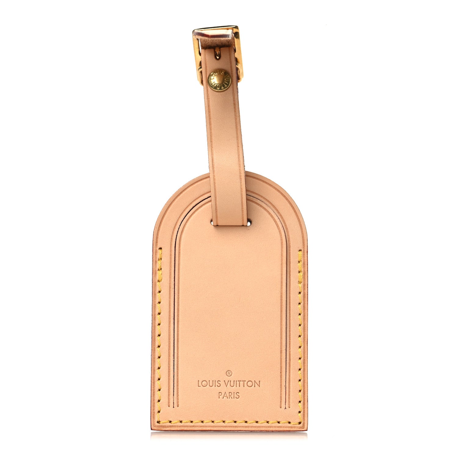 Louis Vuitton Vachetta Luggage Tag