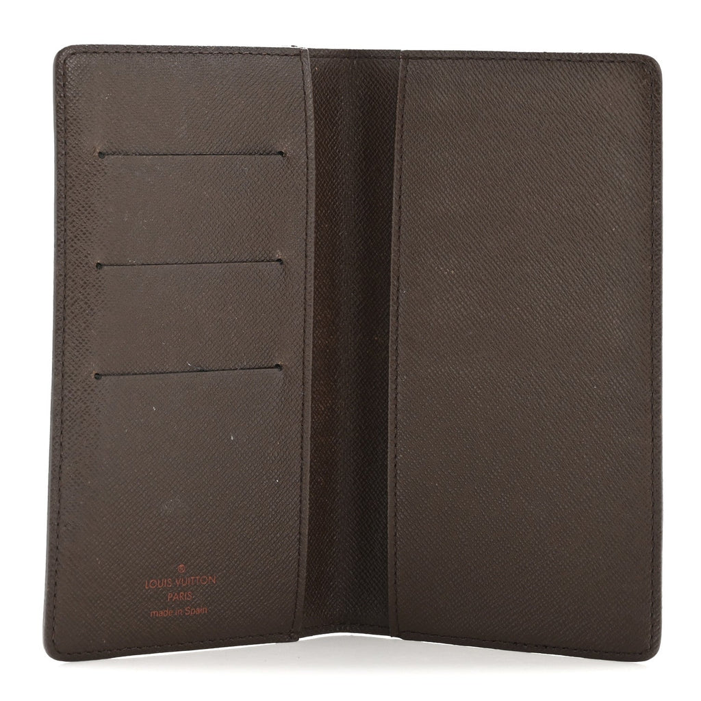 Louis Vuitton Damier Ebene Pocket Agenda Cover