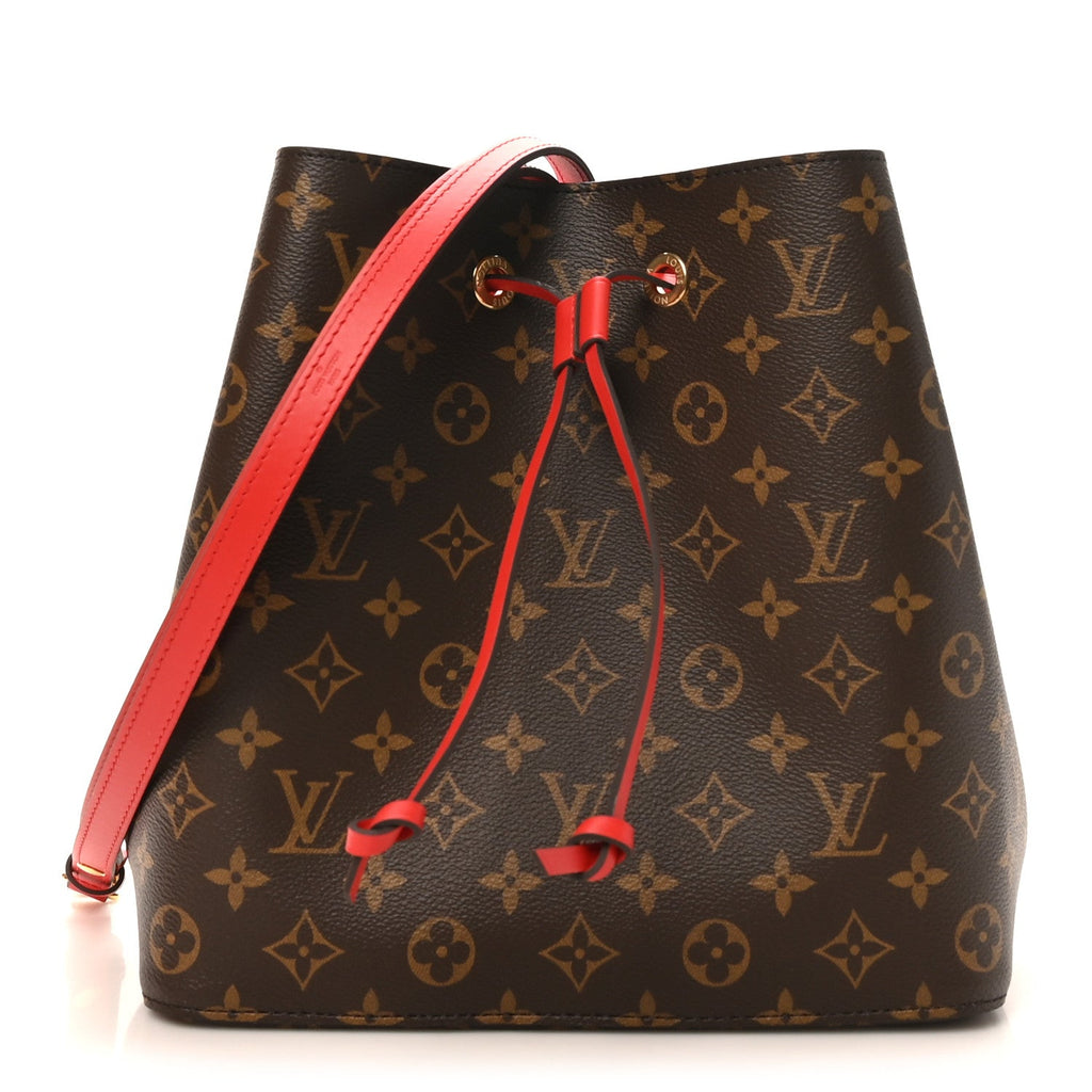 Louis Vuitton Monogram Neonoe MM Coquelicot