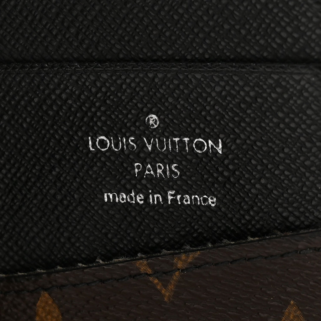 Louis Vuitton Monogram Macassar Brazza Wallet
