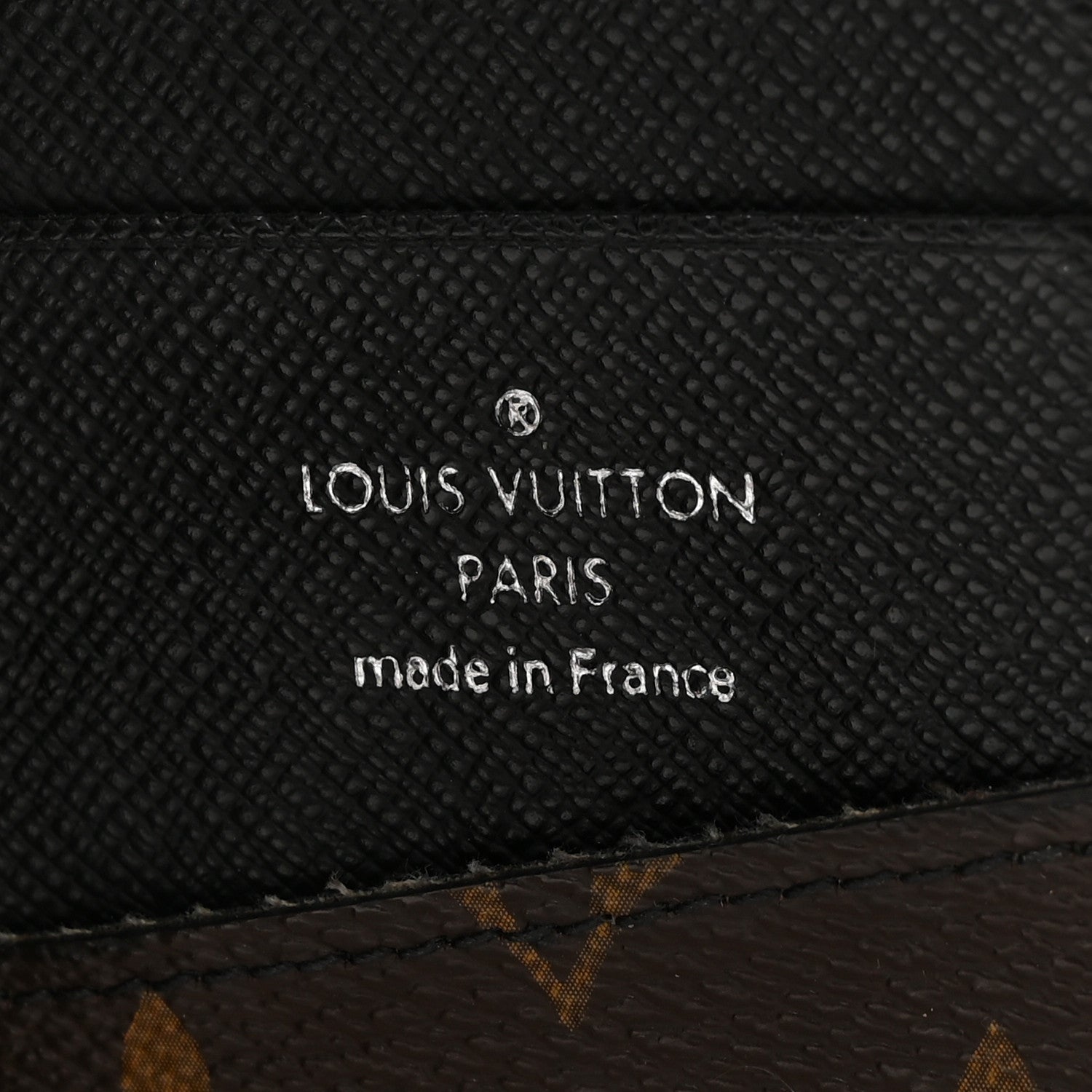 Louis Vuitton Monogram Macassar Brazza Wallet