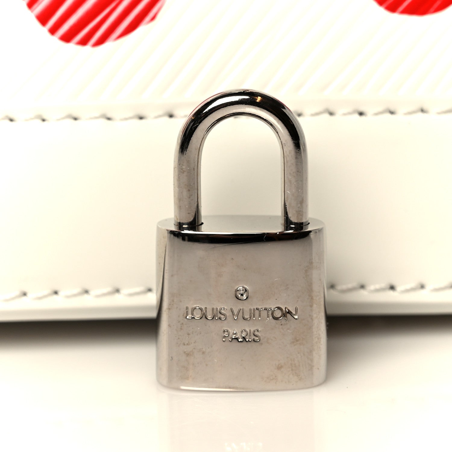 Louis Vuitton LV X YK Epi Alma BB White