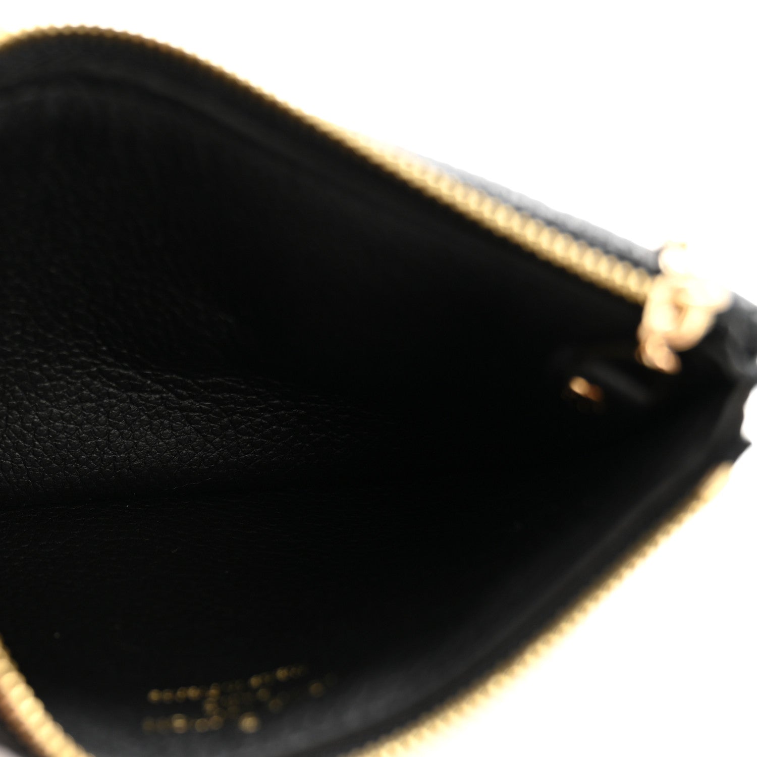 Louis Vuitton Empreinte Recto Verso Card Holder Black