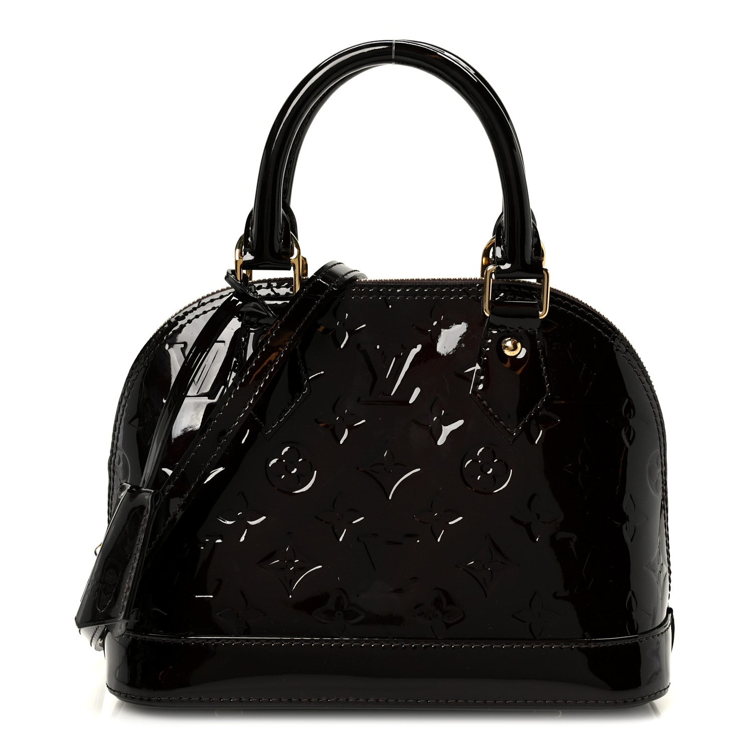 Louis Vuitton Vernis Alma BB Amarante
