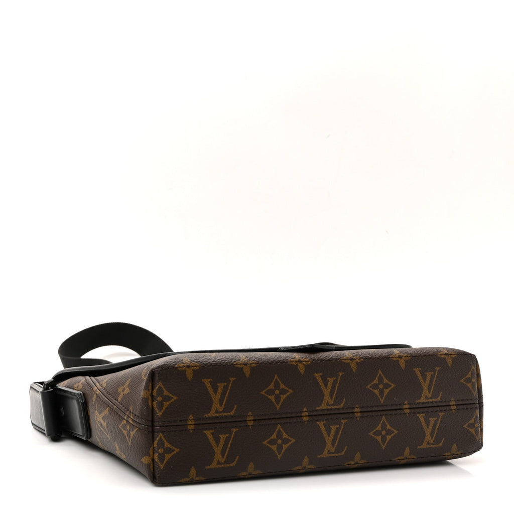 Louis Vuitton Monogram Macassar Magnetic Messenger